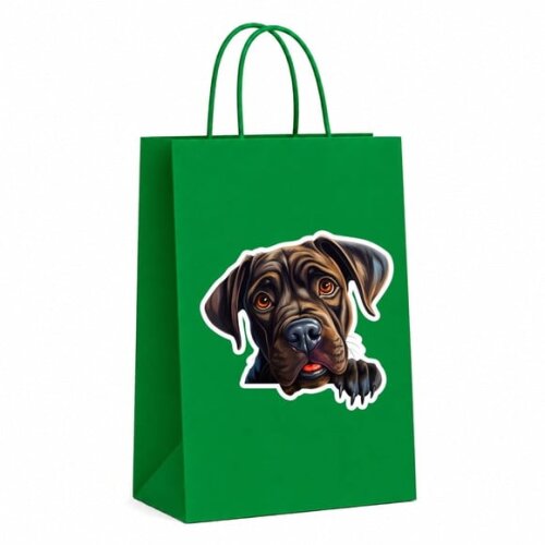 Sacola Papel Festa Raça Cachorro Cane Corso