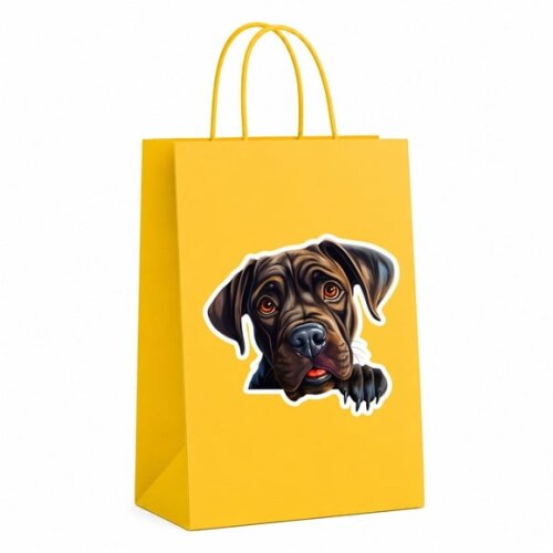 Sacola Papel Festa Raça Cachorro Cane Corso