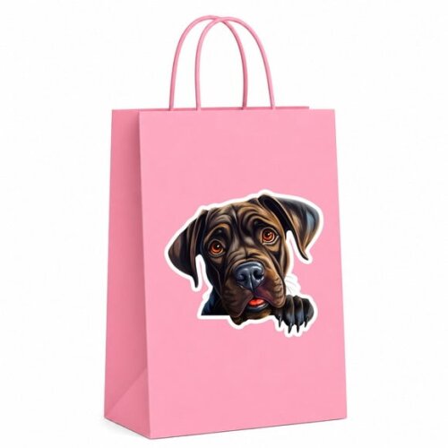 Sacola Papel Festa Raça Cachorro Cane Corso