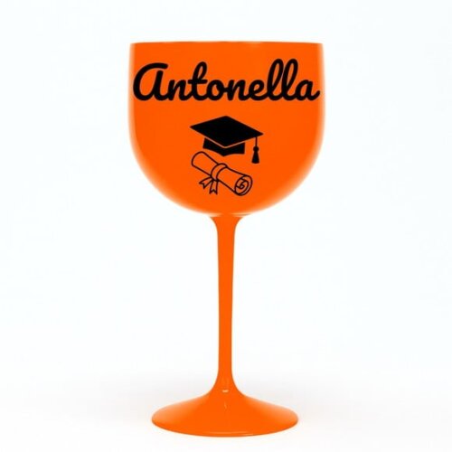 Taça Gin 580ml Formatura Personalizada com Nome Antonella