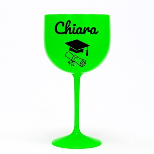 Taça Gin 580ml Formatura Personalizada com Nome Chiara