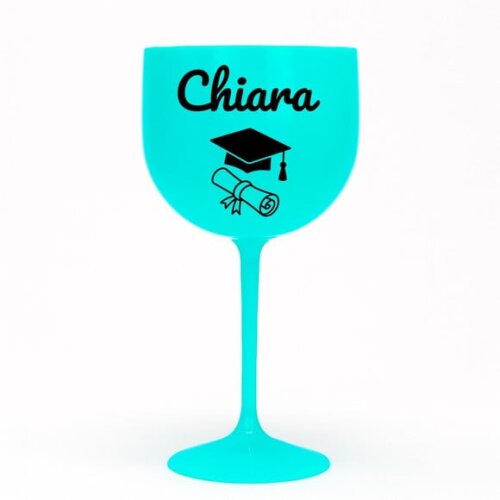 Taça Gin 580ml Formatura Personalizada com Nome Chiara