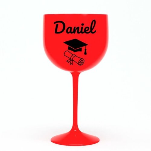 Taça Gin 580ml Formatura Personalizada com Nome Daniel