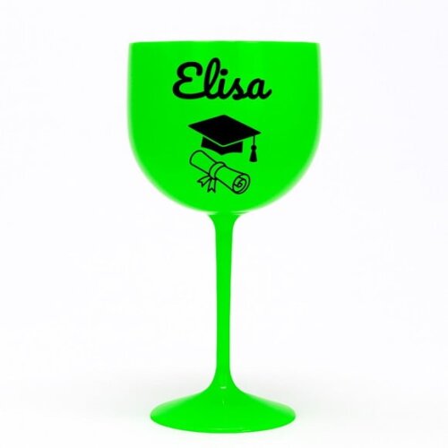 Taça Gin 580ml Formatura Personalizada com Nome Elisa