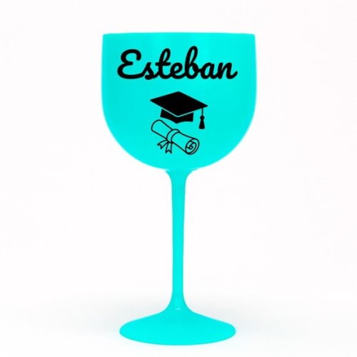Taça Gin 580ml Formatura Personalizada com Nome Esteban