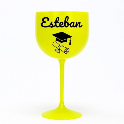 Taça Gin 580ml Formatura Personalizada com Nome Esteban