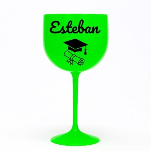 Taça Gin 580ml Formatura Personalizada com Nome Esteban