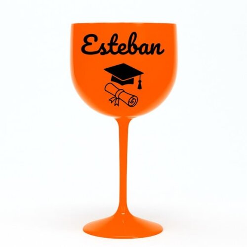 Taça Gin 580ml Formatura Personalizada com Nome Esteban