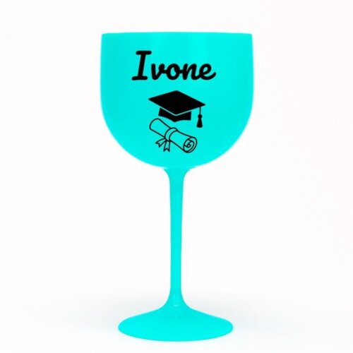 Taça Gin 580ml Formatura Personalizada com Nome Ivone