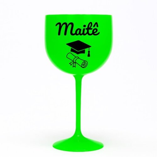 Taça Gin 580ml Formatura Personalizada com Nome Maitê