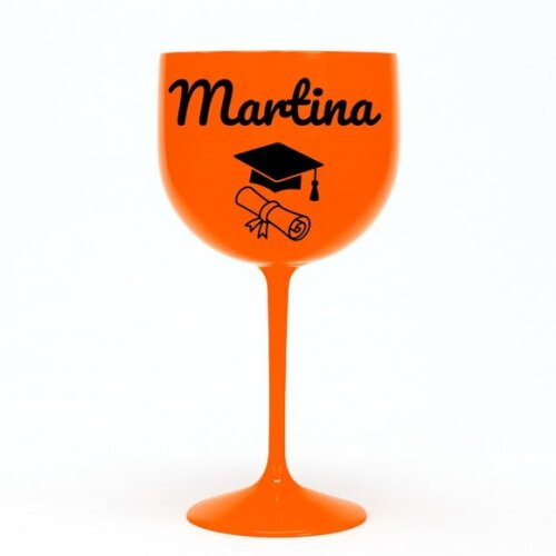Taça Gin 580ml Formatura Personalizada com Nome Martina