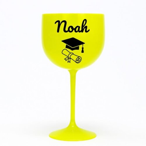 Taça Gin 580ml Formatura Personalizada com Nome Noah