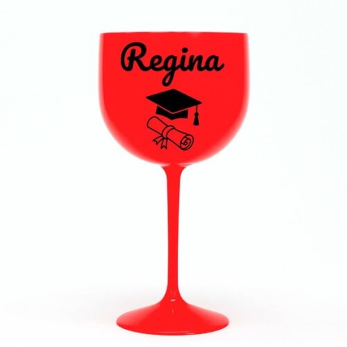 Taça Gin 580ml Formatura Personalizada com Nome Regina