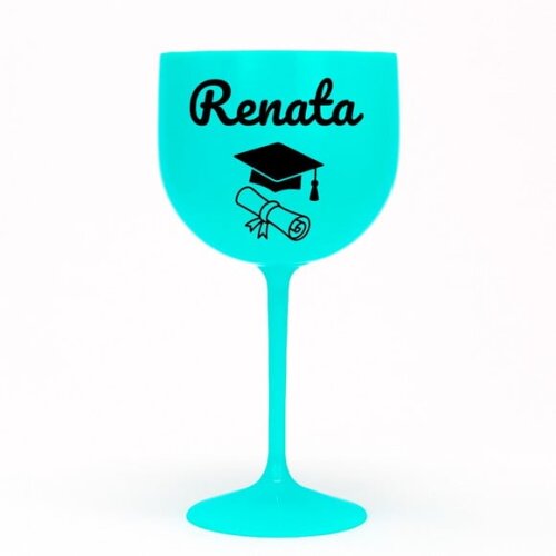 Taça Gin 580ml Formatura Personalizada com Nome Renata