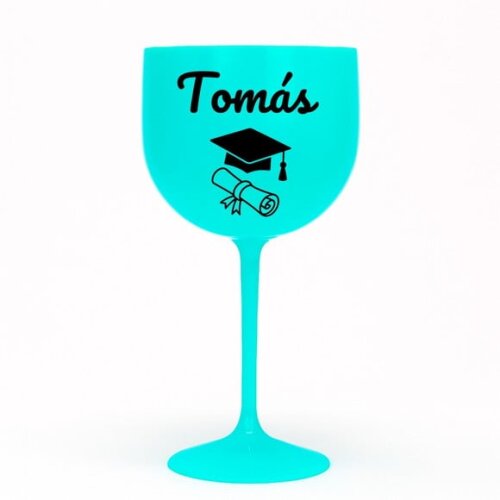 Taça Gin 580ml Formatura Personalizada com Nome Tomás