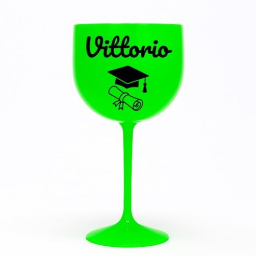 Taça Gin 580ml Formatura Personalizada com Nome Vittorio