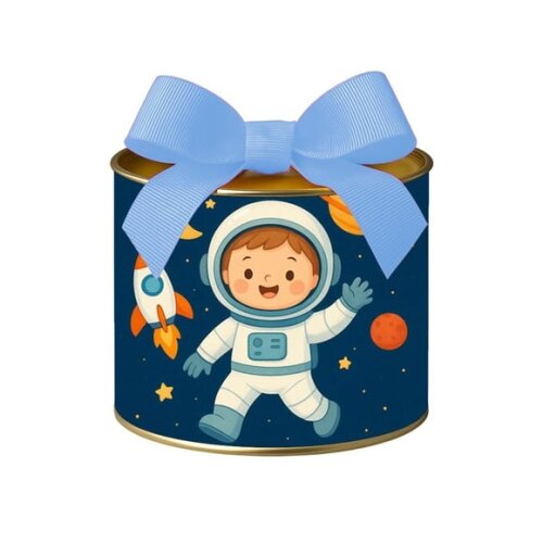 Tubo Lata Metalizada 7x10 Astronauta