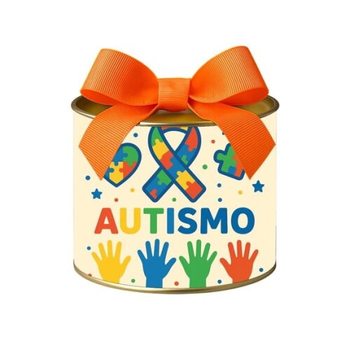 Tubo Lata Metalizada 7x10 Autismo