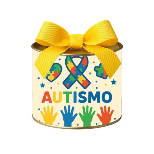 Tubo Lata Metalizada 7x10 Autismo