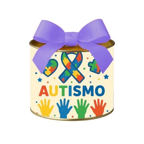 Tubo Lata Metalizada 7x10 Autismo