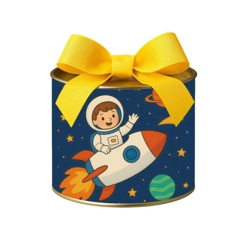 Tubo Lata Metalizada 7x10 Aventura Espacial