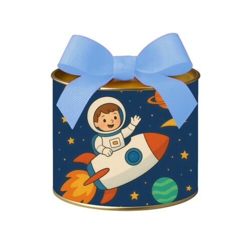 Tubo Lata Metalizada 7x10 Aventura Espacial