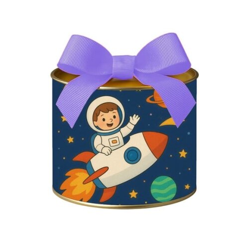 Tubo Lata Metalizada 7x10 Aventura Espacial