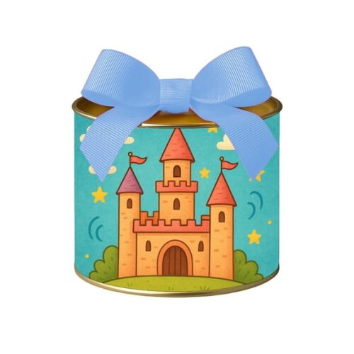 Tubo Lata Metalizada 7x10 Castelo Encantado