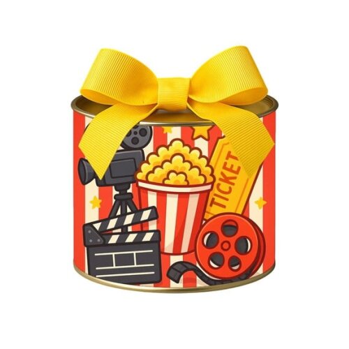 Tubo Lata Metalizada 7x10 Cinema