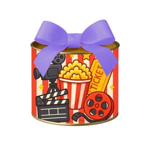 Tubo Lata Metalizada 7x10 Cinema