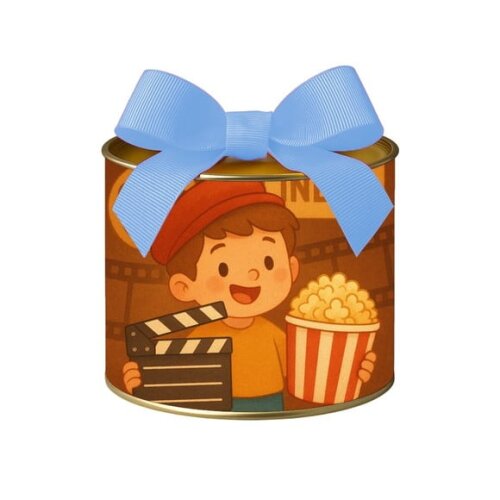 Tubo Lata Metalizada 7x10 Cinema Antigo