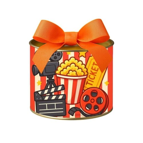 Tubo Lata Metalizada 7x10 Cinema