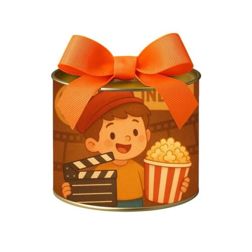 Tubo Lata Metalizada 7x10 Cinema Antigo