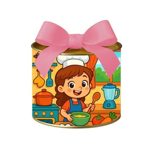 Tubo Lata Metalizada 7x10 Cozinha Kids