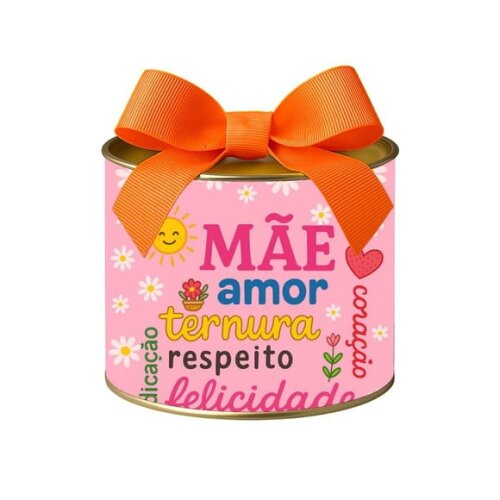 Tubo Lata Metalizada 7x10 Dia das Mães