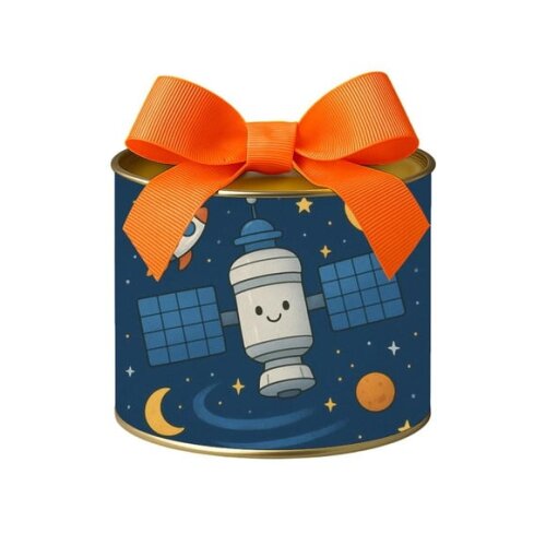 Tubo Lata Metalizada 7x10 Estação Espacial