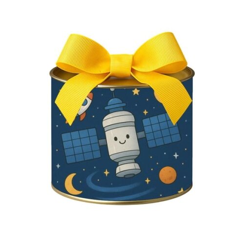 Tubo Lata Metalizada 7x10 Estação Espacial