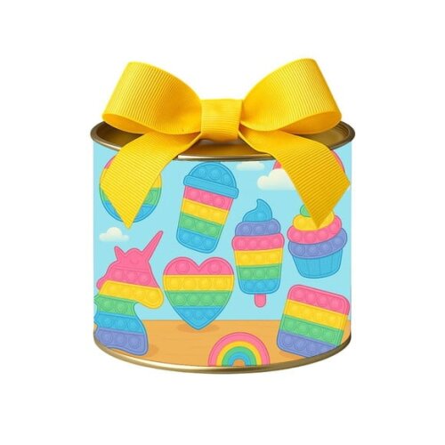 Tubo Lata Metalizada 7x10 Fidget Toys