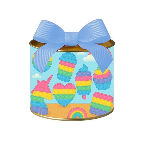 Tubo Lata Metalizada 7x10 Fidget Toys