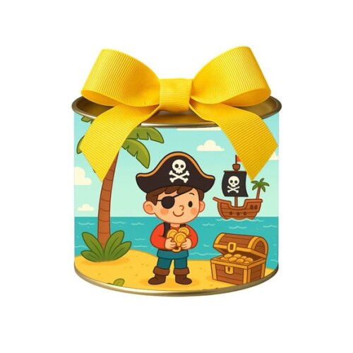 Tubo Lata Metalizada 7x10 Ilha Pirata