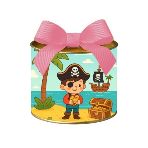 Tubo Lata Metalizada 7x10 Ilha Pirata