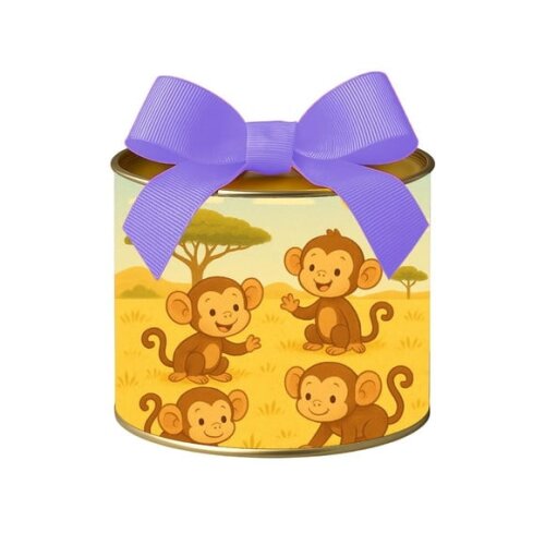 Tubo Lata Metalizada 7x10 Macaquinhos