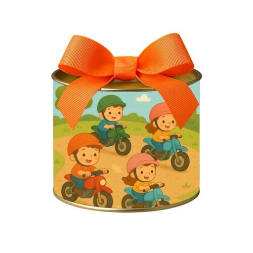 Tubo Lata Metalizada 7x10 Motocicletas Kids