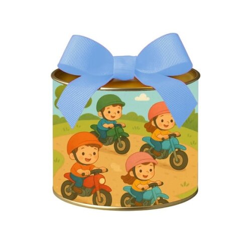 Tubo Lata Metalizada 7x10 Motocicletas Kids