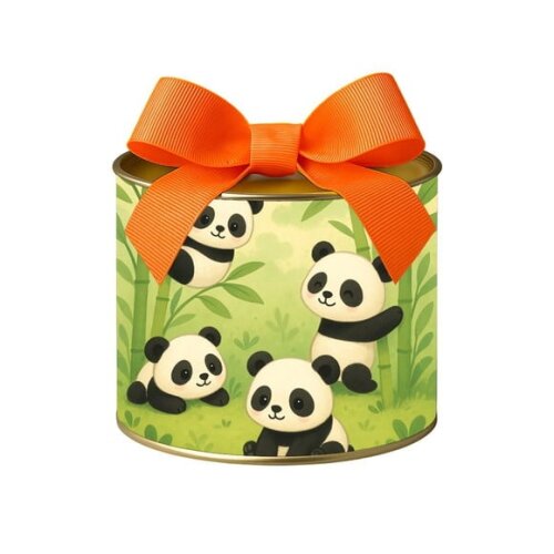Tubo Lata Metalizada 7x10 Pandinhas