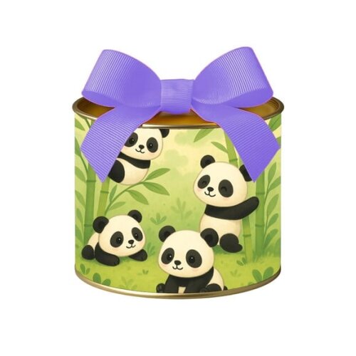 Tubo Lata Metalizada 7x10 Pandinhas