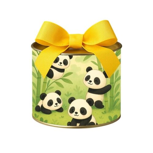 Tubo Lata Metalizada 7x10 Pandinhas