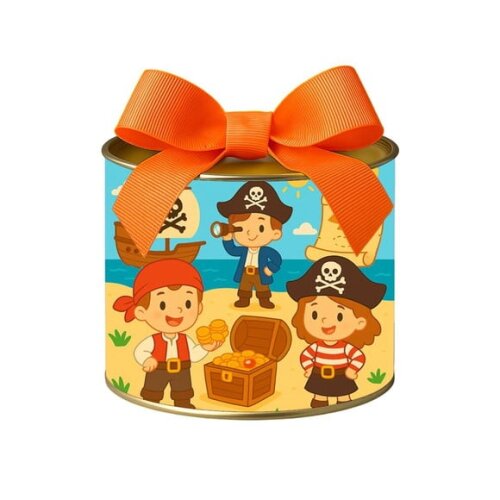 Tubo Lata Metalizada 7x10 Piratas