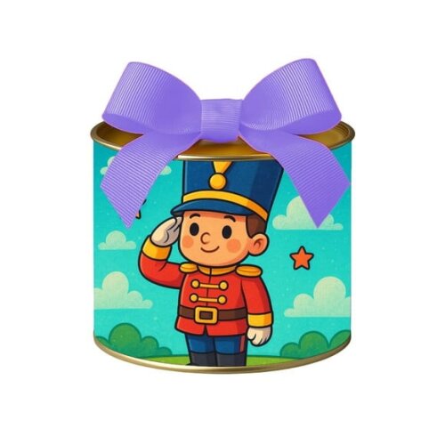 Tubo Lata Metalizada 7x10 Soldadinho de Chumbo