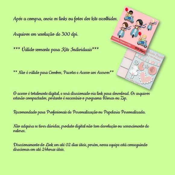 Combo de Kits Digitais - Compre 05 e Pague 04